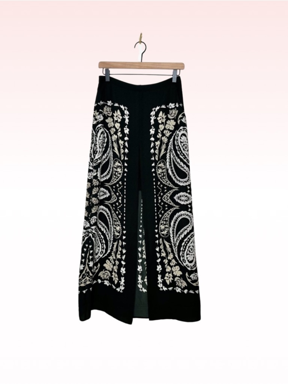 BCBGMAXAZRIA Jane maxi paisley print skirt (Sz XS)